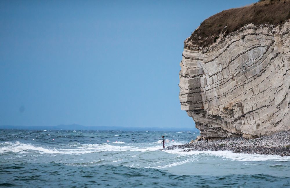 Surfer Stevns klint Sightsee+